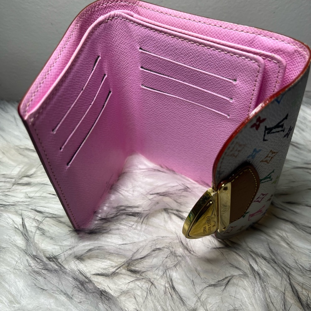 EMT SALE Louis Vuitton Takashi murakami, compact Joey wallet. - Picture 10 of 13